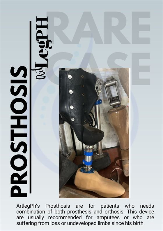Prosthosis brochure page
